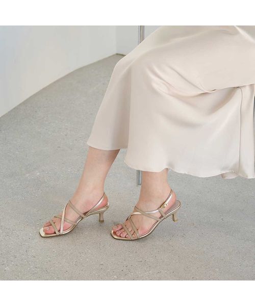 MODE ET JACOMO / モードエジャコモ サンダル | アシンメトリーストラップサンダル | 詳細21