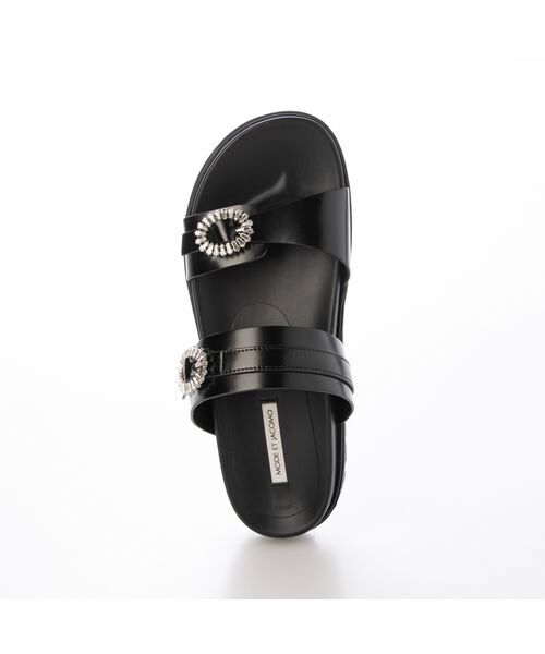 MODE ET JACOMO / モードエジャコモ サンダル | ビジューベルトフットベッドサンダル | 詳細4