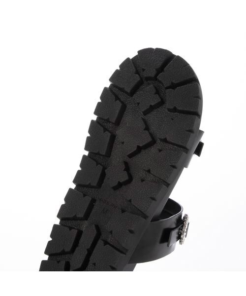 MODE ET JACOMO / モードエジャコモ サンダル | ビジューベルトフットベッドサンダル | 詳細5