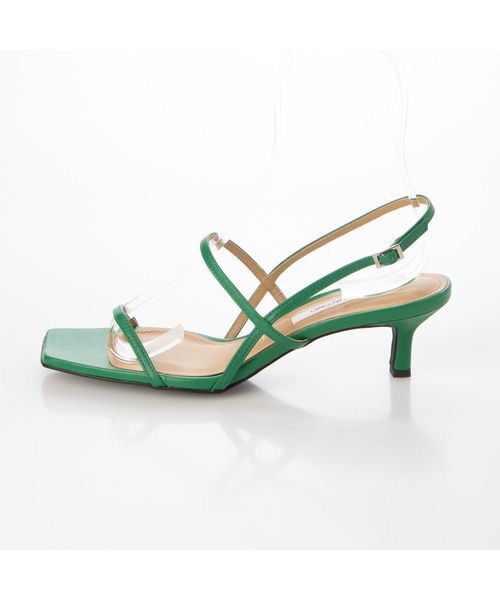 MODE ET JACOMO / モードエジャコモ サンダル | スクエアトゥストラップヒールサンダル | 詳細1