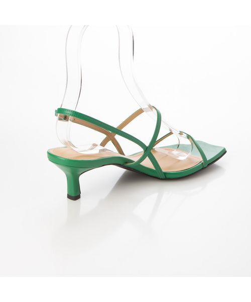 MODE ET JACOMO / モードエジャコモ サンダル | スクエアトゥストラップヒールサンダル | 詳細2