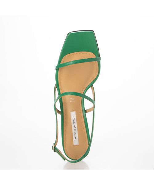 MODE ET JACOMO / モードエジャコモ サンダル | スクエアトゥストラップヒールサンダル | 詳細3