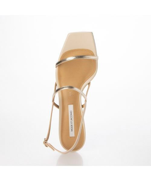 MODE ET JACOMO / モードエジャコモ サンダル | スクエアトゥストラップヒールサンダル | 詳細13