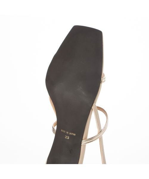 MODE ET JACOMO / モードエジャコモ サンダル | スクエアトゥストラップヒールサンダル | 詳細14