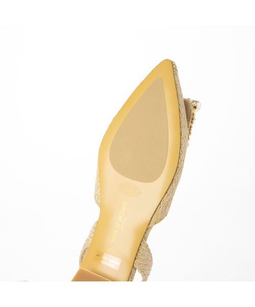 MODE ET JACOMO / モードエジャコモ パンプス | パールビジューバックベルトパンプス | 詳細9