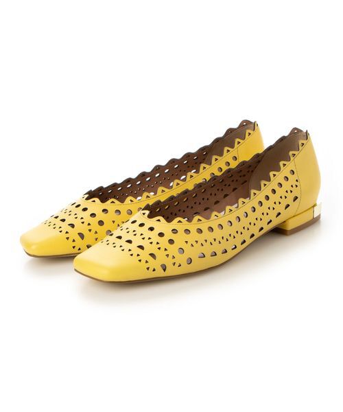 MODE ET JACOMO / モードエジャコモ フラットシューズ | レーザーカットフラットパンプス | 詳細1