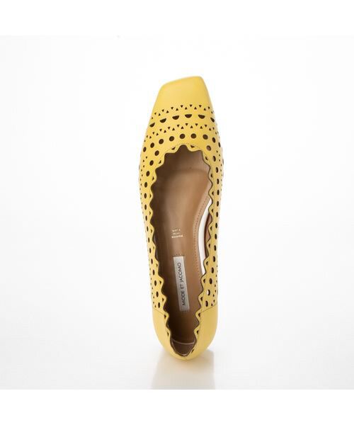 MODE ET JACOMO / モードエジャコモ フラットシューズ | レーザーカットフラットパンプス | 詳細4