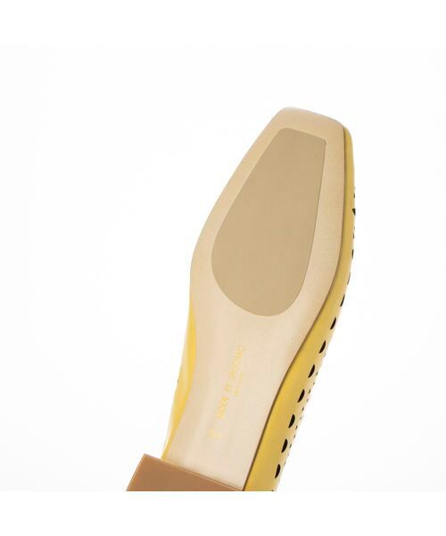 MODE ET JACOMO / モードエジャコモ フラットシューズ | レーザーカットフラットパンプス | 詳細5