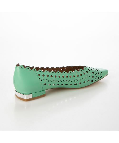 MODE ET JACOMO / モードエジャコモ フラットシューズ | レーザーカットフラットパンプス | 詳細8