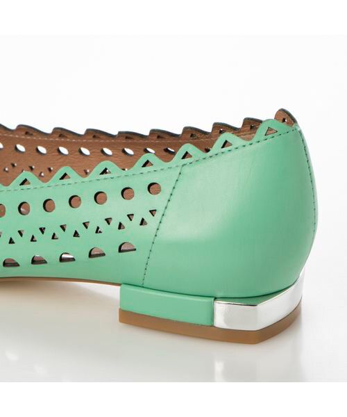 MODE ET JACOMO / モードエジャコモ フラットシューズ | レーザーカットフラットパンプス | 詳細11