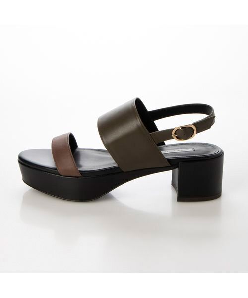 MODE ET JACOMO / モードエジャコモ サンダル | 厚底ダブルベルトサンダル | 詳細1