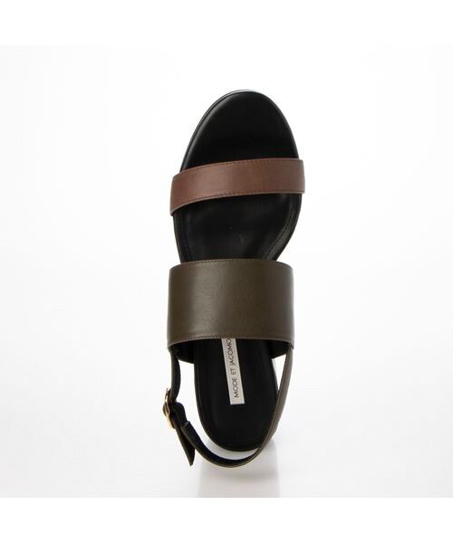 MODE ET JACOMO / モードエジャコモ サンダル | 厚底ダブルベルトサンダル | 詳細3