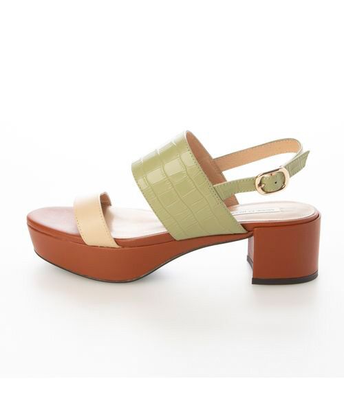 MODE ET JACOMO / モードエジャコモ サンダル | 厚底ダブルベルトサンダル | 詳細6