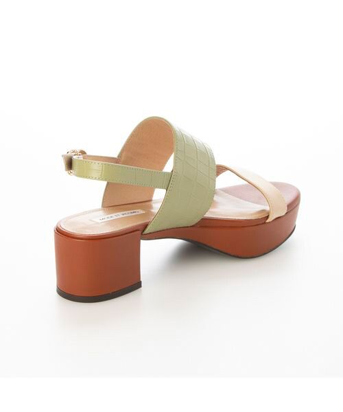 MODE ET JACOMO / モードエジャコモ サンダル | 厚底ダブルベルトサンダル | 詳細7