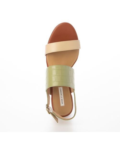 MODE ET JACOMO / モードエジャコモ サンダル | 厚底ダブルベルトサンダル | 詳細8