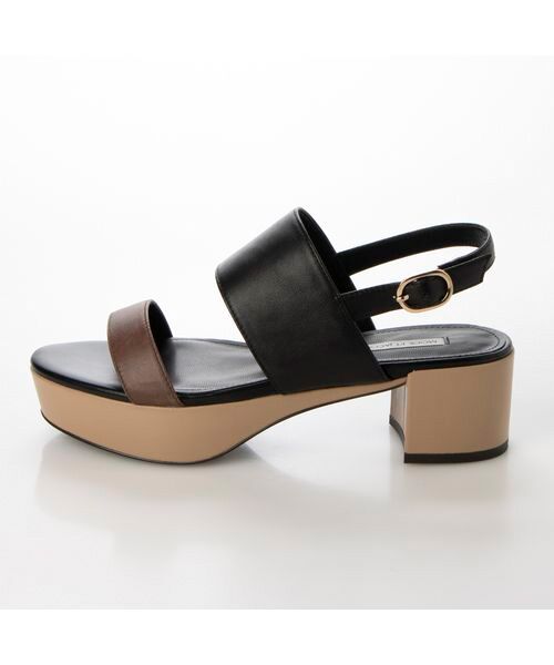 MODE ET JACOMO / モードエジャコモ サンダル | 厚底ダブルベルトサンダル | 詳細11