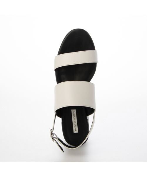 MODE ET JACOMO / モードエジャコモ サンダル | 厚底ダブルベルトサンダル | 詳細18