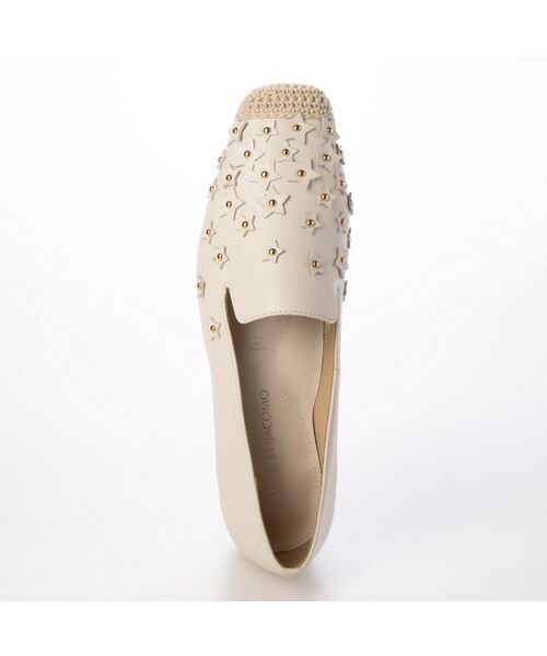 MODE ET JACOMO / モードエジャコモ フラットシューズ | スターモチーフスリッポンシューズ | 詳細3