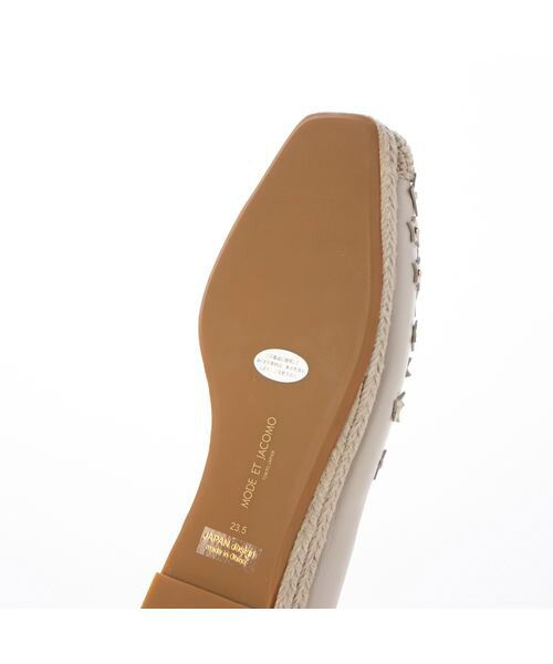 MODE ET JACOMO / モードエジャコモ フラットシューズ | スターモチーフスリッポンシューズ | 詳細4