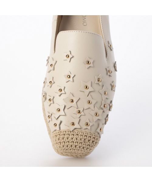 MODE ET JACOMO / モードエジャコモ フラットシューズ | スターモチーフスリッポンシューズ | 詳細5