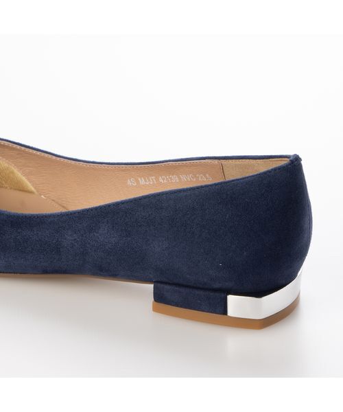 MODE ET JACOMO / モードエジャコモ フラットシューズ | コンビデザインスクエアトゥパンプス | 詳細5