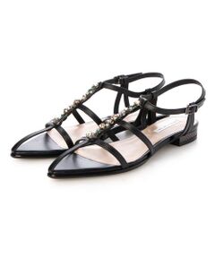 MODE ET JACOMO / モードエジャコモ サンダル | ポインテッドトゥTストラップサンダル