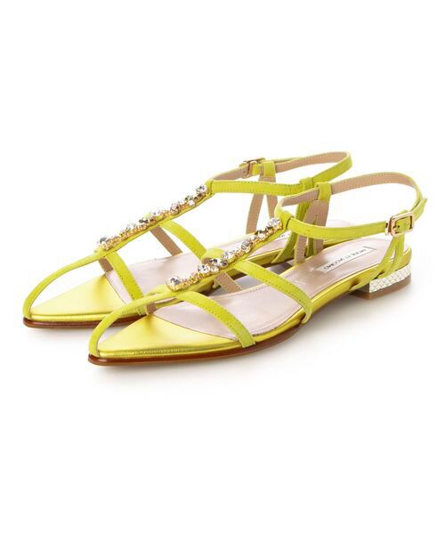 MODE ET JACOMO / モードエジャコモ サンダル | ポインテッドトゥTストラップサンダル | 詳細1