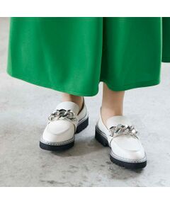 MODE ET JACOMO / モードエジャコモ フラットシューズ | ボリュームチェーンローファー