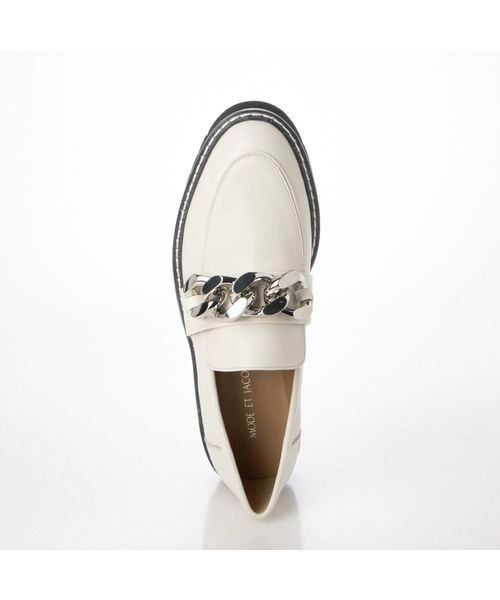 MODE ET JACOMO / モードエジャコモ フラットシューズ | ボリュームチェーンローファー | 詳細4