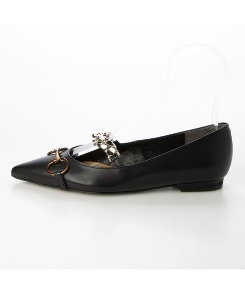 MODE ET JACOMO / モードエジャコモ フラットシューズ | ポインテッドトゥメリージェーンパンプス | 詳細10
