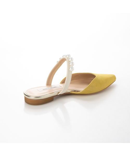 MODE ET JACOMO / モードエジャコモ サンダル | パールモチーフフラットミュール | 詳細3