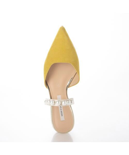 MODE ET JACOMO / モードエジャコモ サンダル | パールモチーフフラットミュール | 詳細4