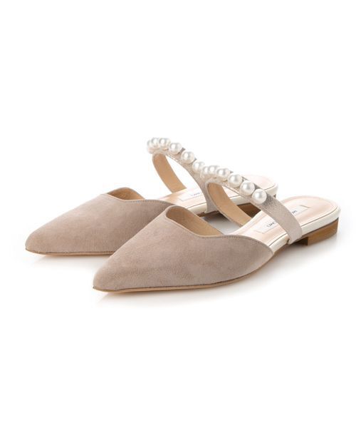 MODE ET JACOMO / モードエジャコモ サンダル | パールモチーフフラットミュール | 詳細13