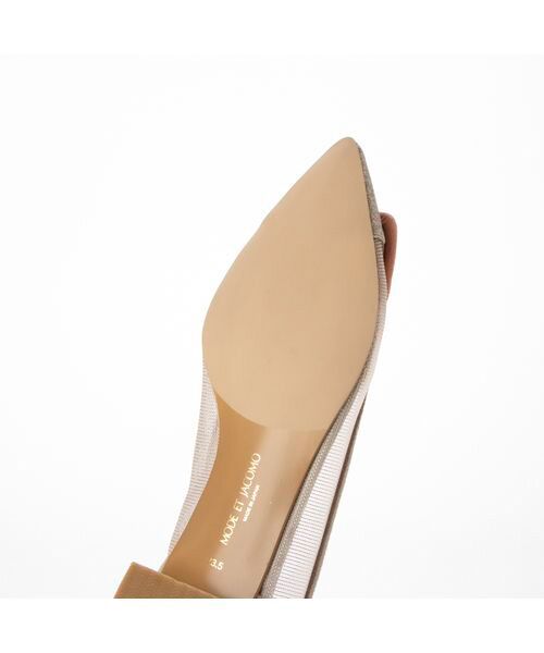 MODE ET JACOMO / モードエジャコモ パンプス | スクエアモチーフチュールパンプス | 詳細11