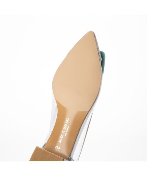 MODE ET JACOMO / モードエジャコモ パンプス | スクエアモチーフチュールパンプス | 詳細16