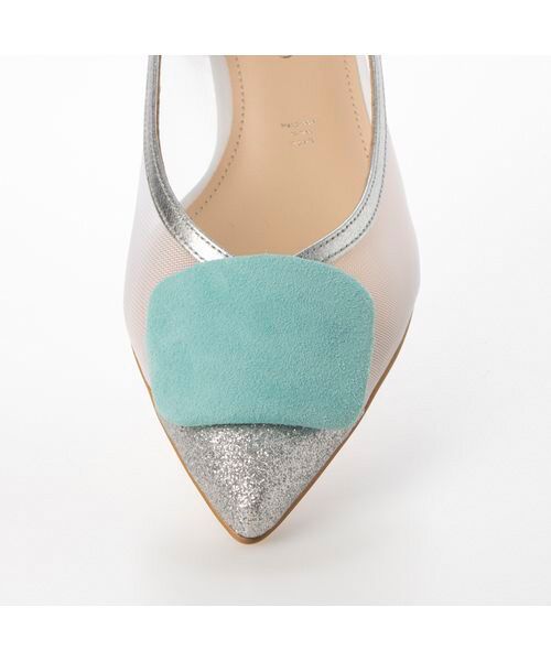 MODE ET JACOMO / モードエジャコモ パンプス | スクエアモチーフチュールパンプス | 詳細17