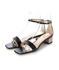 MODE ET JACOMO / モードエジャコモ サンダル | スクエアトゥアンクルストラップサンダル