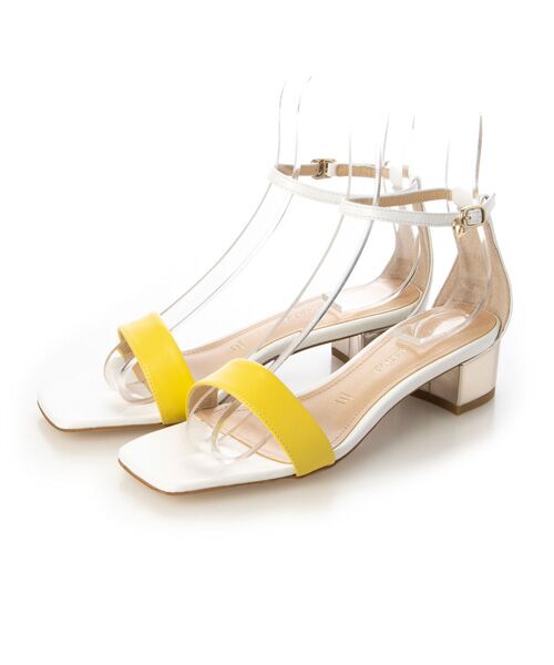 MODE ET JACOMO / モードエジャコモ サンダル | スクエアトゥアンクルストラップサンダル | 詳細1