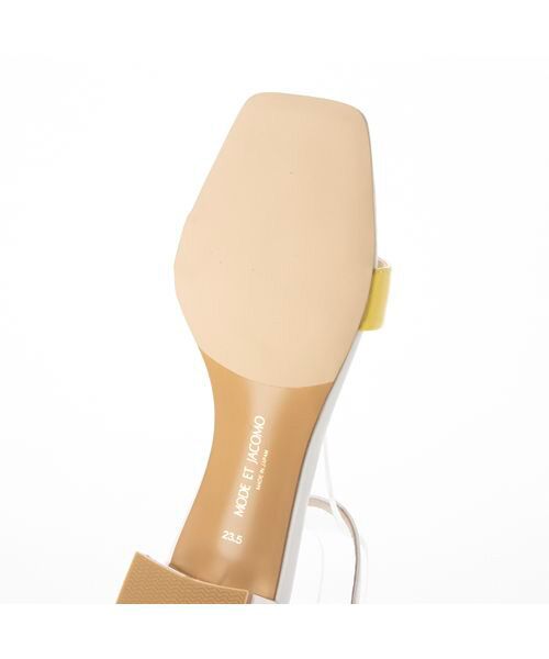 MODE ET JACOMO / モードエジャコモ サンダル | スクエアトゥアンクルストラップサンダル | 詳細5