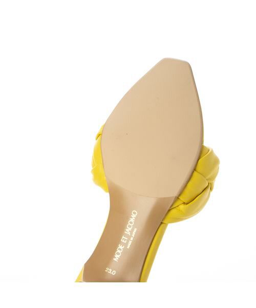 MODE ET JACOMO / モードエジャコモ サンダル | ツイストメッシュミュールサンダル | 詳細4