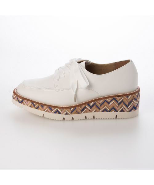 MODE ET JACOMO / モードエジャコモ フラットシューズ | 厚底レースアップシューズ | 詳細1