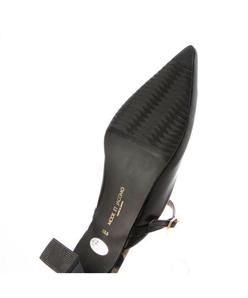 MODE ET JACOMO / モードエジャコモ パンプス | ベルテッドミュールパンプス | 詳細5