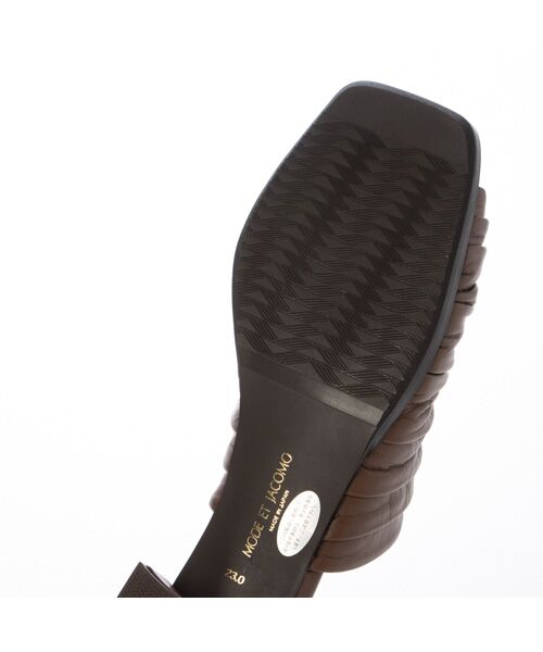 MODE ET JACOMO / モードエジャコモ サンダル | ソフトギャザーミュール | 詳細5