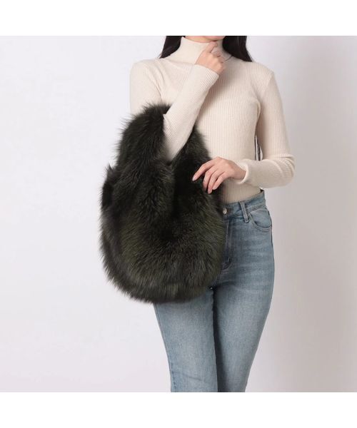 MODE ET JACOMO / モードエジャコモ トートバッグ | 【継続】フォックスファーくり手バッグ | 詳細7