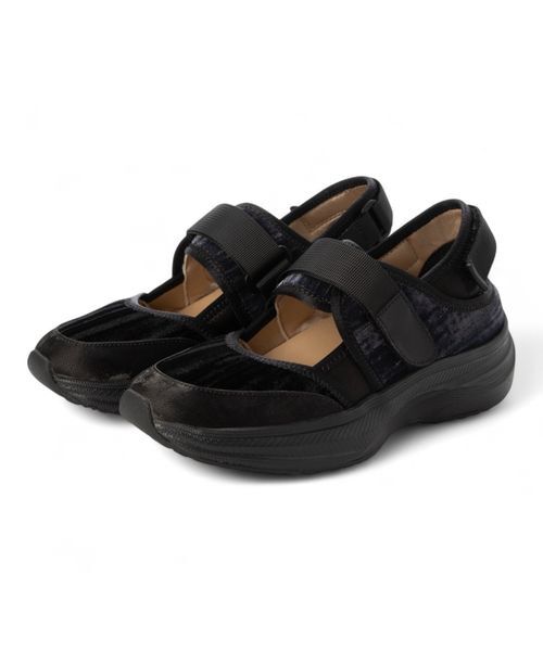 MODE ET JACOMO / モードエジャコモ スニーカー | 【軽量】厚底ベルテッドスニーカー | 詳細1