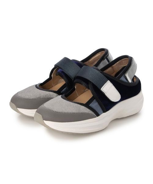 MODE ET JACOMO / モードエジャコモ スニーカー | 【軽量】厚底ベルテッドスニーカー | 詳細8