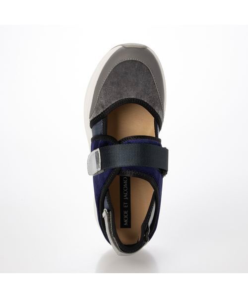 MODE ET JACOMO / モードエジャコモ スニーカー | 【軽量】厚底ベルテッドスニーカー | 詳細11