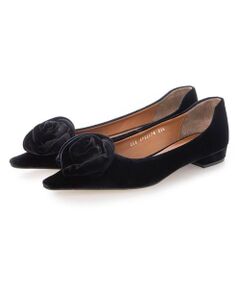 MODE ET JACOMO / モードエジャコモ フラットシューズ | フラワーモチーフフラットパンプス