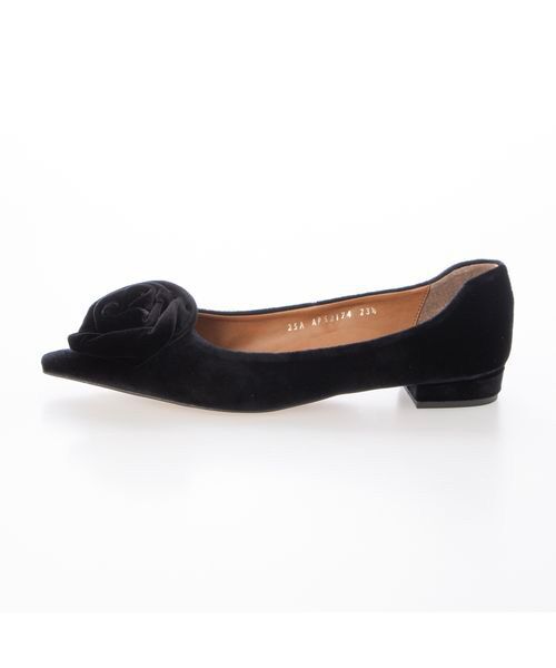 MODE ET JACOMO / モードエジャコモ フラットシューズ | フラワーモチーフフラットパンプス | 詳細14