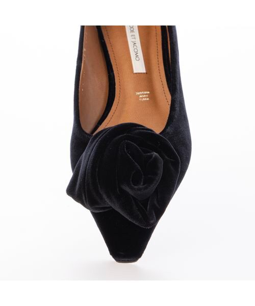 MODE ET JACOMO / モードエジャコモ フラットシューズ | フラワーモチーフフラットパンプス | 詳細18